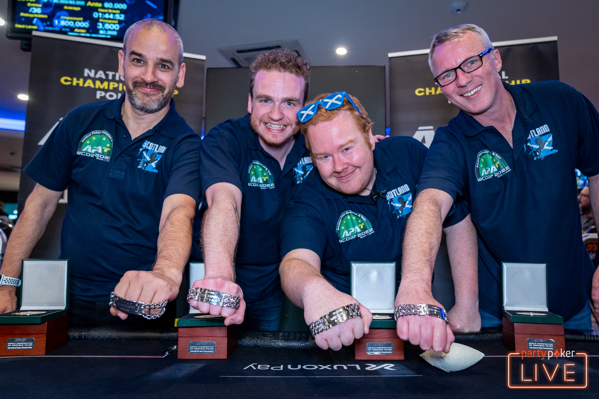 Scotland Win WCOAP Gold