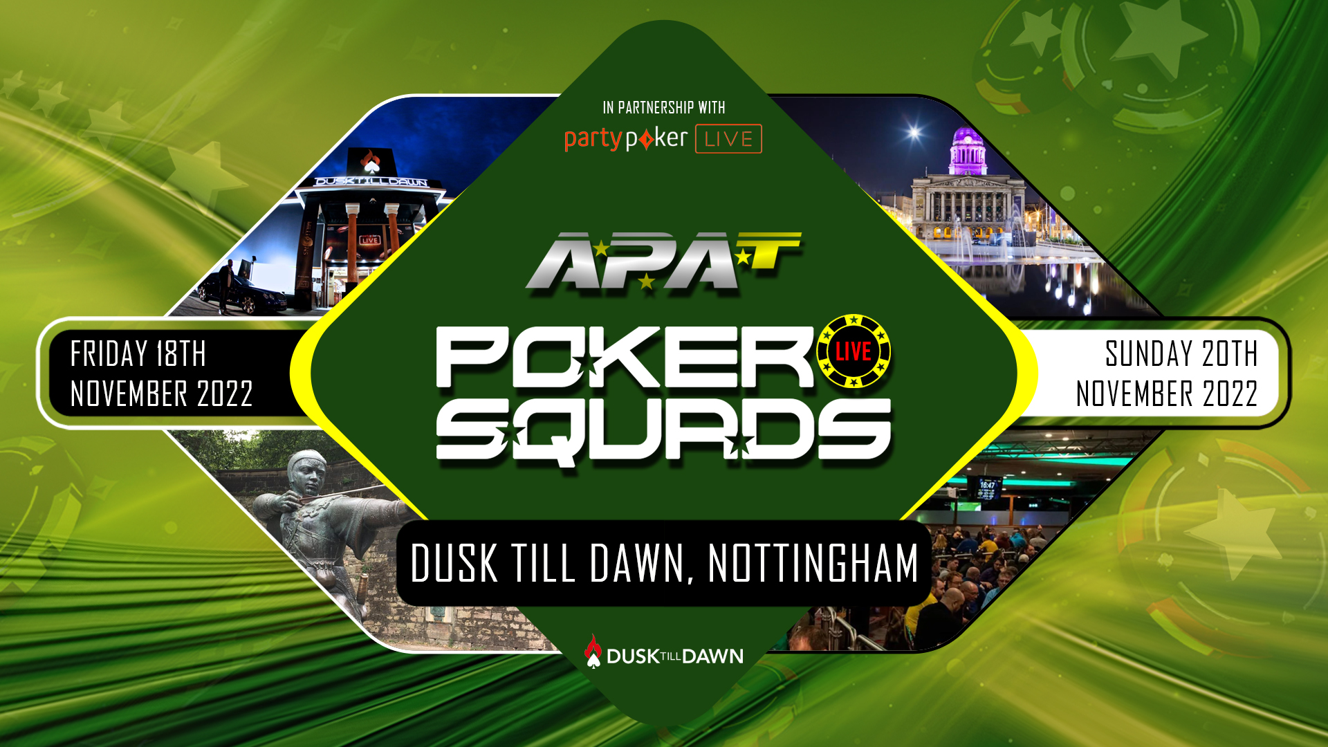 APAT Poker Squads Live @ DTD – First 40 Teams