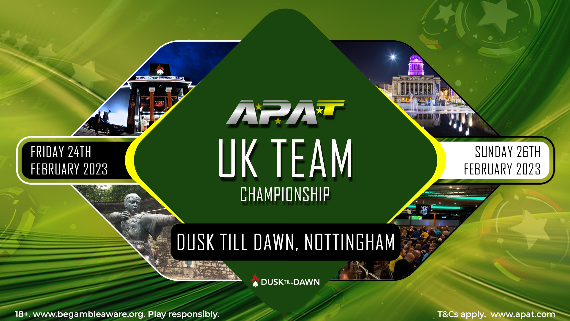 Biggest Ever UK Team Championship – 45 Competing Teams from Around The UK