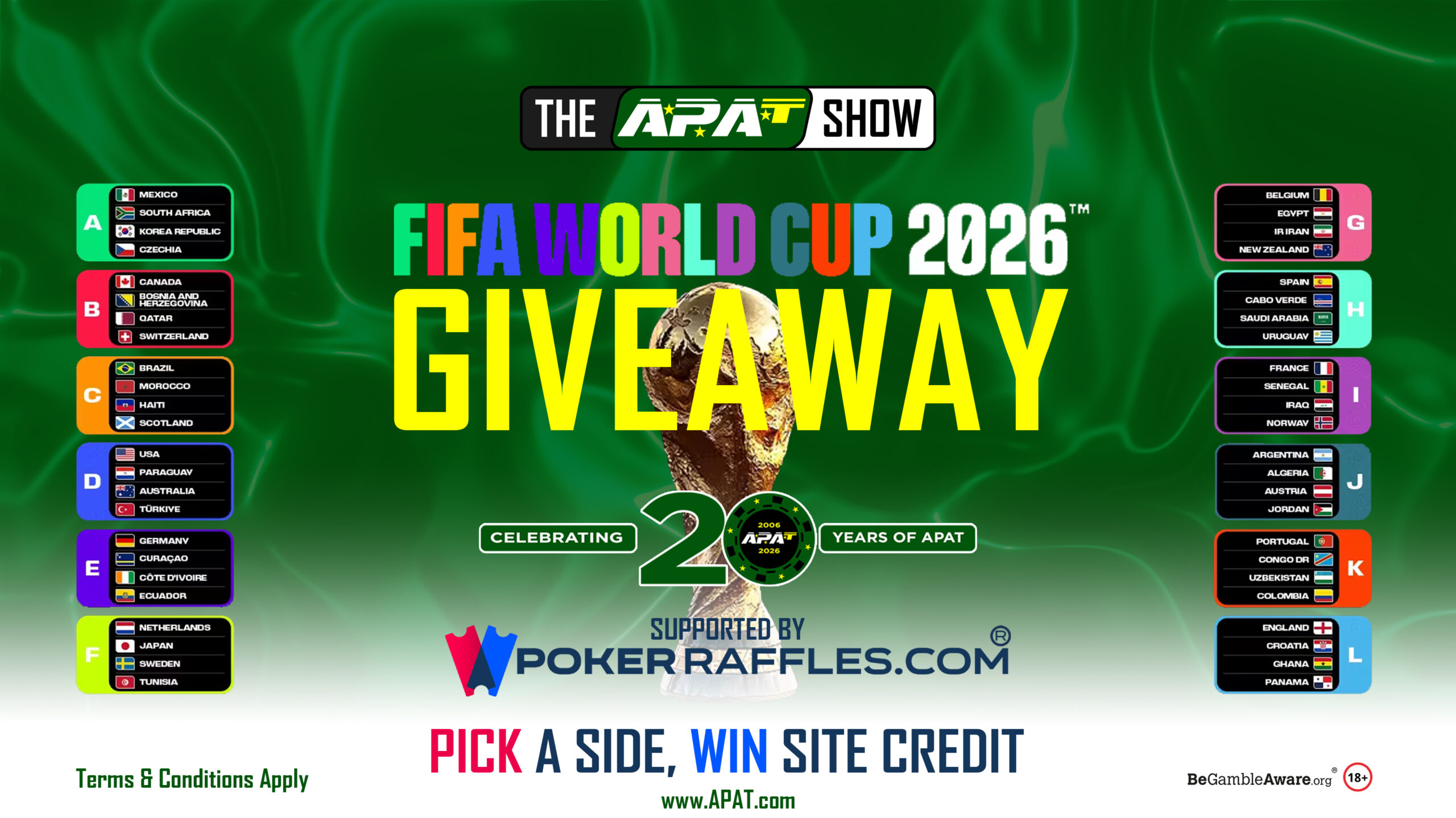 The APAT Show World Cup 2026 Giveaway